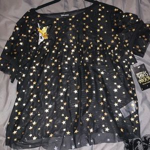 Disney Tinkerbell from Paris sheer top